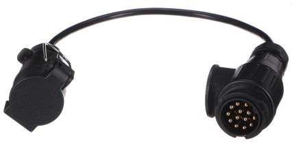 Vontatóaljzat kábelátalakító TRAILER CABLE 2, 13-7 tű, 50 cm