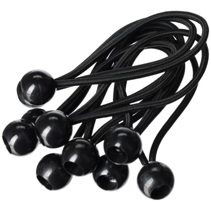 CARGO CORD SET 3 golyós rögzítőgumi szett, 15 cm, 10 db