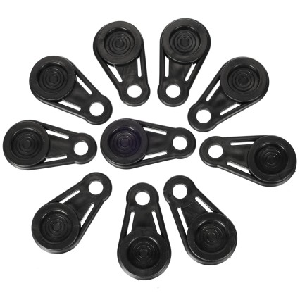 TRAILER TARP HOOK SET 1 ponyvarögzítő szem szett, 10 db