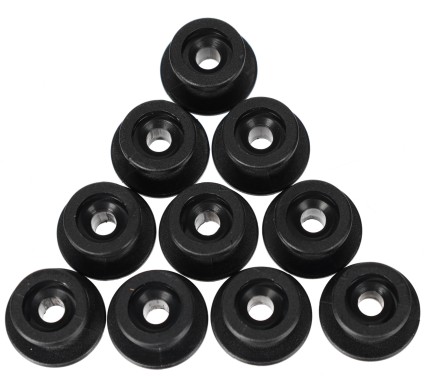 Horgok készlete háló/ponyva rögzítéséhez utánfutóra TRAILER HOOK SET 1, 10 db