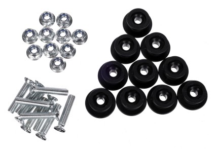 Horgok és csavarok készlet háló/ponyva rögzítéséhez TRAILER HOOK SET 2, 10 db