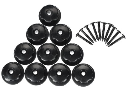 Csavarokkal ellátott horgok készlete háló/ponyva rögzítéséhez utánfutóra TRAILER HOOK SET 3, 10 db