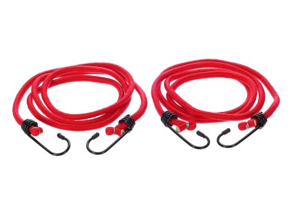 Gumis rögzítő pántok/gumikötél CARGO CORD BASIC 200, 200 cm, 2 db