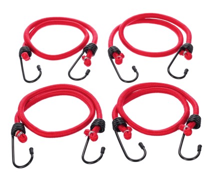 Gumis rögzítőpántok/gumipókok CARGO CORD BASIC 60, 60 cm, 4 db