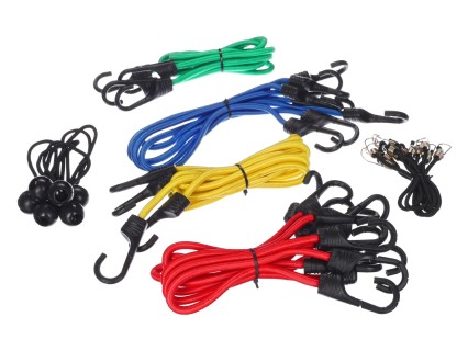 Gumi rögzítő pántok/gumikötél készlet CARGO CORD SET 26, 26 db