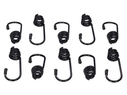 Horgok rögzítő hevederekhez/gumikötelekhez CARGO CORD, egyszeres, 10 db - pótalkatrész