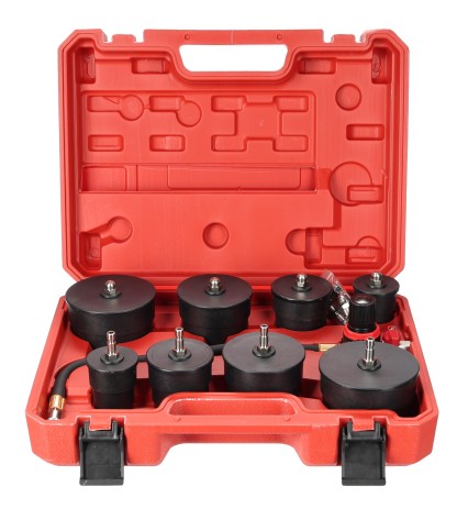 Turbófeltöltő tömítettség-ellenőrző készlet MECHANIC LEAK TESTER 1, 9 db