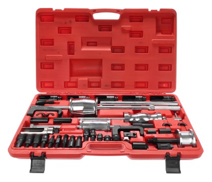 Injektor kihúzó készlet visszarúgós kalapáccsal MECHANIC PULLER SET 2, 40 darab