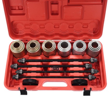 Csapágy- és perselyprés készlet MECHANIC PULLER SET 4, 27 db