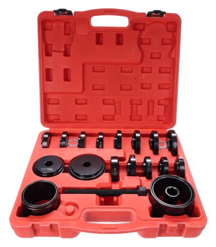 Első tengely csapágyainak beszerelő- és kiszerelő készlete MECHANIC BEARING PULLER 3, 23 részes