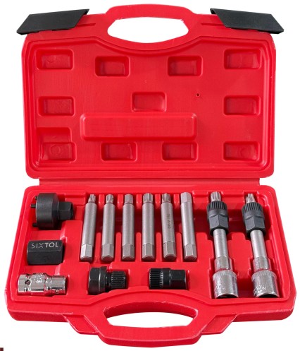 Szíjtárcsa lehúzó készlet MECHANIC PULLEY SET 1, 13 db