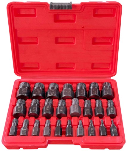Sérült csavarok és anyák kiszedő készlet MECHANIC NUT REMOVER 2, 25 db