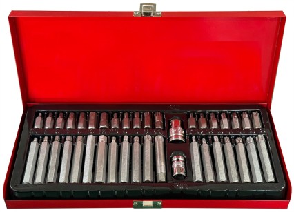 Torx-bit készlet fém tokban MECHANIC TORX SET 1, 40 db