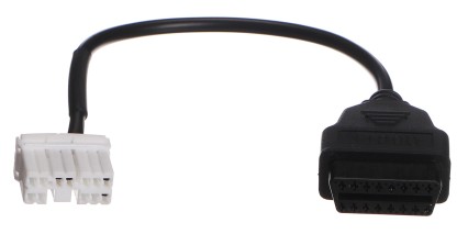 OBD-II 12 tűs adapter Tesla S, X (2012-2015) MECHANIKUS KÁBEL 3