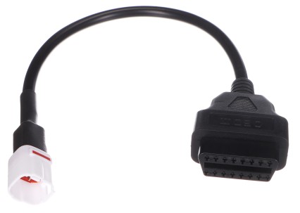 OBD-II 4-tűs adapter Yamaha motorkerékpár szerelőkábel 14