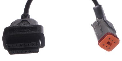 OBD-II 6 tűs adapter Harley-Davidson motorkerékpárhoz MECHANIKAI KÁBEL 21