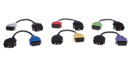 Komplett OBD-II redukciós készlet FiatECUScan személyautókhoz MECHANIC CABLE SET 3, 6 db