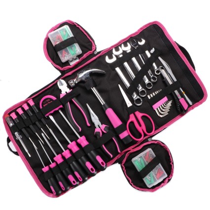 HOME PINK 120 BAG szerszámkészlet