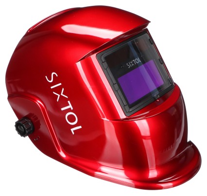 Automatikusan sötétedő hegesztőpajzs WELDING MASK 2, piros