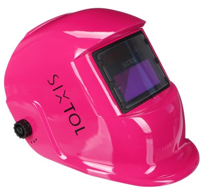 Automata sötétedésű hegesztőmaszk WELDING MASK 4, rózsaszín