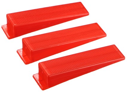 Szintező ék készlet LEVEL SYSTEM WEDGE 100 db