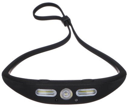 Fejlámpa gumipánttal és érzékelővel HEADLAMP SENSOR 1, 160 lm, XPG LED, COB, USB
