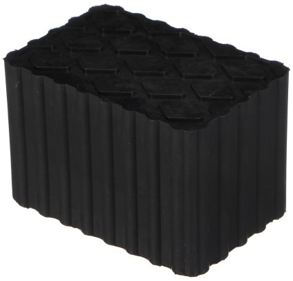 Gumi alátét gépkocsi emelőhöz JACK PAD 19, 120x80x80 mm