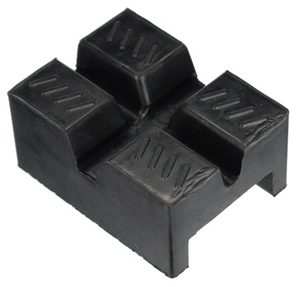 Gumi alátét az összecsukható MECHANIC CAR STAND autóbakhoz, 83×62×40 mm