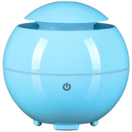 Aroma diffúzor Globe kék fényes 150 ml