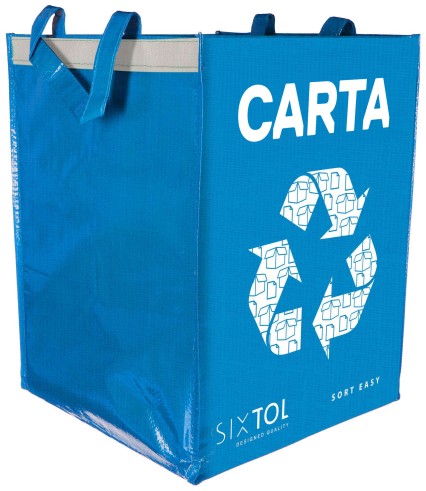 Szelektív hulladékgyűjtő táska SORT EASY CARTA IT, 30x30x40cm, 36l