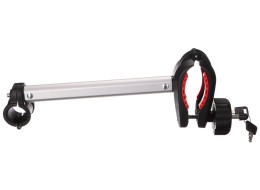Vonóhorogra szerelhető kerékpártartó kar-/váztartója, hosszú, 24 cm hosszú - alkatrész