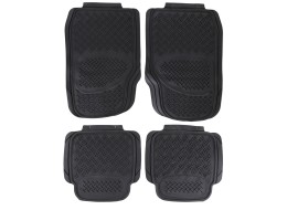 Univerzális gumi autószőnyegek CAR MAT UNI SET 3, komplett, 4 db.