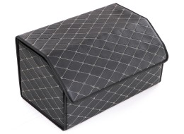 Organizátor az autó csomagtartójába CAR COMPACT ELEGANT L, 2 rekesz, összecsukható, fedéllel SIXTOL
