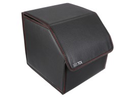 CAR COMPACT LEATHER S Autó csomagtartó szervező, 1 rekesz, összecsukható, fedéllel