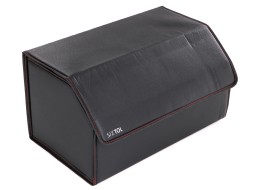 Autó csomagtartó rendező CAR COMPACT LEATHER L, 2 rekesz, összecsukható, fedéllel