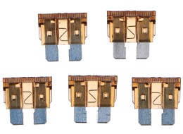 Késes autóbiztosíték-készlet MECHANIC FUSE SET 7,5A, 100ks