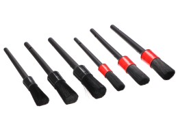 Precíziós kefekészlet autó tisztításhoz CAR DETAILING BRUSH 6, 6 db