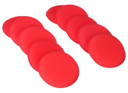 Polírozó párna készlet viaszhoz CAR DETAILING WAX PAD 10, 10 db