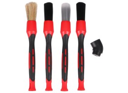 Precíziós kefe készlet cserélhető fejekkel autó tisztításhoz CAR DETAILING BRUSH 4