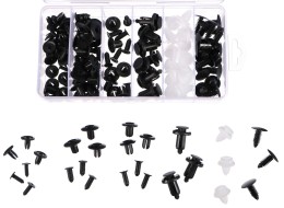 Kapcsok, rögzítők és szegecsek készlete járműkárpitozáshoz MECHNIC TRIM CLIP SET 100
