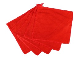 Mikroszálas autómosó törlőkendő készlet CAR DETAILING WASH TOWEL SET 5, 25x25 cm 450 g 5 db