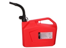 Műanyag kanna MECHANIC FUEL CANISTER RED 10L, piros