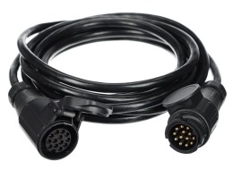 Hosszabbító 13 tűs kábel - aljzat + dugó TRAILER CABLE 8, 12V, 5m