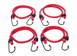 Gumis rögzítőpántok/gumipókok CARGO CORD BASIC 80, 80 cm, 4 db