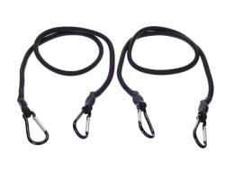 Gumi rögzítő pántok/gumipántok CARGO CORD CARABINER 100, 100 cm, 2 db
