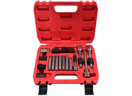 Alternátor szabadonfutó tárcsa szerelő- és leszerelő készlet MECHANIC PULLEY SET 2, 18 db