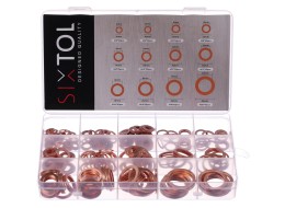 Réz tömítőgyűrű készlet MECHANIC RING SET 2, M5–M20, 300 db