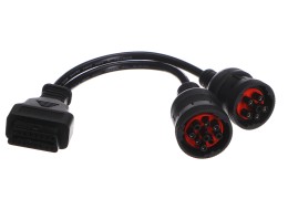 OBD-II adapter 9 tűs J1939 és 6 tűs J1708 MECHANIC CABLE 8