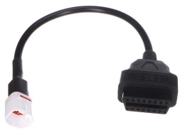OBD-II 4-tűs adapter Yamaha motorkerékpár szerelőkábel 14