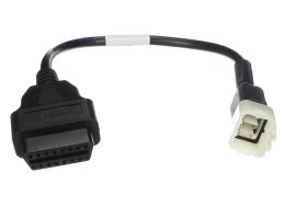 OBD-II átalakító 6-tűs Kawasaki motorkerékpárhoz MECHANIC CABLE 17
